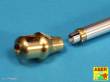 Aber Models 16 L-08 - Early muzzle brake used on German 8,8zm barrel Tiger I-early and Tiger II