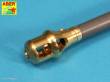 Aber Models 16 L-08 - Early muzzle brake used on German 8,8zm barrel Tiger I-early and Tiger II