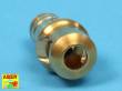 Aber Models 16 L-09 - Late muzzle brake forTiger II (Henschel turret)