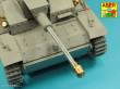 Aber Models 16 L-16 - Early muzzle brake for 7,5cm barrel Pz. IV, Ausf. G