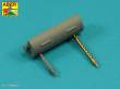 Aber Models 16 L-17 - Set of 2 barrels for guns MG13 (long) used in German light tank Pz.Kpfw. I, Ausf.A early to 1938