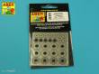 Aber Models 24019 - Standard drilled discs brakes dia 14mm