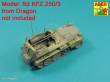 Aber Models 35161 - Sd.Kfz.250/3 Greif- vol. 3 - Upper armour