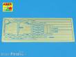 Aber Models 35 A024 - Front fendres andside supports for Panther G