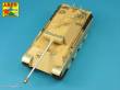 Aber Models 35 L-036N - 7,5cm gun barrel for Panther Ausf.G Late -Tamiya