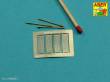 Aber Models 35 L-054 - Set of 3 U.S. Browning M-1919 A4