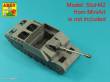 Aber Models 35 L-059N - German StuK.40 L/48 7,5 cm Barrel with middle muzzle brake for Stug.III, Ausf G middle