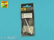 Aber Models 35 L-075 N - Germ.75mm barrel single baffle muzzle for Pz VI F2