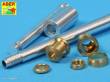 Aber Models 35 L-078N - German 88 mm Barrel with late muzzle for Tiger I late
