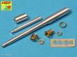 Aber Models 35 L-078N - German 88 mm Barrel with late muzzle for Tiger I late