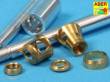 Aber Models 35 L-078N - German 88 mm Barrel with late muzzle for Tiger I late