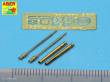 Aber Models 35 L-098 - Set of 2 barrels for German tank machine gun MG 34 with Panzermantel