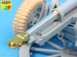 Aber Models 35 L-127 - Late barrel MK2 with muzzle brake to British 25 pdr