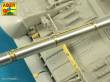 Aber Models 35 L-146 - 125mm 2A46M-4 Barrel for Russian Tank T-80U T-80UM T-80UD & Ukrainian T-84