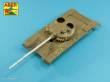 Aber Models 35 L-148 - 125mm 2A46M Barrel for Russian Tank T-72M1 & T-64A/B