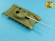 Aber Models 35 L-148 - 125mm 2A46M Barrel for Russian Tank T-72M1 & T-64A/B