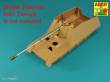Aber Models 35 L-152 - Barrel for German A/T Self Propeled Gun Nashorn with 8,8cm Pak 43/1 L/71