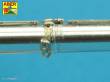 Aber Models 35 L-170 - Russian D-10T 100mm tank Barrel for T-55AM T-55 AMV or T-55 Merida