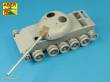 Aber Models 35 L-170 - Russian D-10T 100mm tank Barrel for T-55AM T-55 AMV or T-55 Merida