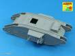 Aber Models 35 L-197 - Barrels for British WWI Tank Mk.V