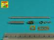 Aber Models 35 L-216 - Barrel for Tiger B Henschel-Turm