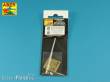 Aber Models 35 L-228 - Barrel for German 75mm PaK 40 gun without muzzle brake