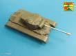 Aber Models 35 L-242 - U.S 90 mm M3 barrel with muzzle brake for T26E3 , Pershing