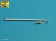 Aber Models 35 L-252 - 7,5cm/5,5cm Pak 41 L/57 gun barrel with muzzle brake for German Tank Pz.Kpfw. VI Ausf. C (VK36.01)