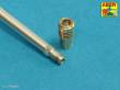 Aber Models 35 L-252 - 7,5cm/5,5cm Pak 41 L/57 gun barrel with muzzle brake for German Tank Pz.Kpfw. VI Ausf. C (VK36.01)
