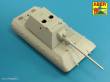 Aber Models 35 L-262 - 128mm Barrel for German E-100 Heavy Tank Krupp Turret