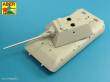 Aber Models 35 L-262 - 128mm Barrel for German E-100 Heavy Tank Krupp Turret