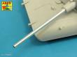 Aber Models 35 L-262 - 128mm Barrel for German E-100 Heavy Tank Krupp Turret