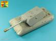 Aber Models 35 L-263 - Set of barrels for German Heavy tank E-100 (Dragon) 15cm & 7,5cm