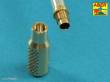 Aber Models 35 L-265 - Muzzle brake fit to barrel for Krupp 12,8cm PAK 44 Anti-Tank Gun (Trumpeter)