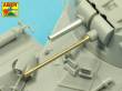 Aber Models 35 L-273 - Armament for French Light Armoured Car AML-60-20, barrela for 20mm Autocanon & 90mm mortar
