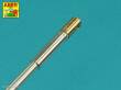 Aber Models 35 L-284 - 90 mm M-36 tank barrel cyrindrical Muzzle Brake without mantlet cover for U.S. M47 Patton