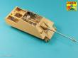 Aber Models 35 L-295 - German 8,8cm Two part Pak 43/3 L/71 barrel for Jagdpanther Ausf G1 late & G2 (RFM)