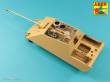 Aber Models 35 L-295 - German 8,8cm Two part Pak 43/3 L/71 barrel for Jagdpanther Ausf G1 late & G2 (RFM)