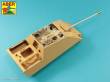 Aber Models 35 L-295 - German 8,8cm Two part Pak 43/3 L/71 barrel for Jagdpanther Ausf G1 late & G2 (RFM)
