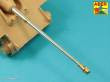 Aber Models 35 L-295 - German 8,8cm Two part Pak 43/3 L/71 barrel for Jagdpanther Ausf G1 late & G2 (RFM)
