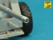 Aber Models 35 L-313 - Barrel for 6 pdr Mk.IV (57mm) A/T Gun with ball muzzle brake