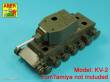 Aber Models 35 L-324 - 152,4mm Soviet M-10S barrel for KV-2