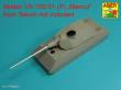 Aber Models 35 L-327 - Barrel 128mm PaK 44 L/55 for Vk 100.01(P) MAMMUT (Takom)