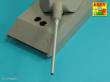 Aber Models 35 L-327 - Barrel 128mm PaK 44 L/55 for Vk 100.01(P) MAMMUT (Takom)