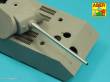 Aber Models 35 L-331 - Barrel 128mm KwK 44 L/55 for Typ 204 Mauschen (Takom)