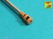 Aber Models 35 L-337 - Barrel 75mm 40 L/48 for Pz IVG, H, J without muzzle brake (Tamiya)