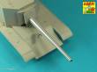 Aber Models 35 L-339 - 130mm Soviet B-13 barrel for SU-100Y SPG (Trumpeter)