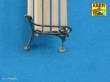 Aber Models 35D-18 - Bench type C & waste basket