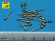 Aber Models 35D-34 - Set with 20 long foot insulators