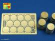 Aber Models 48 A18 - German WWII 200 Ltr. fuel drum covers